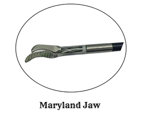 Pinza Maryland Monopolar Laparoscópica de 5mmx330mm, Instrumento Reutilizable de Acero Inoxidable con Certificación CE para Cirugía Laparoscópica - Product Image 3