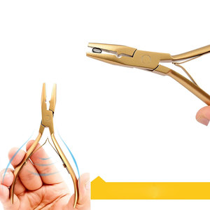 High Quality Hair Extension Plier <b>Kit</b> for Micro <b>Bead</b> Installation Removal and Loop Threading Tool Set - Product Image 2