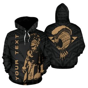 Sudaderas con Capucha Sublimadas de Estilo Polinesio con Diseño Personalizado OEM/ODM, Sudadera Tribal con Capucha, Sudaderas Hawaianas con Patrón Maorí Personalizadas al por Mayor - Product Image 1
