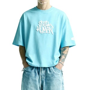 Camiseta para Hombre OEM ODM, Diseño Pakistaní de la Mejor Calidad, Manga Corta, Ligera, Oversize, Estampado Puff, Color Sólido - Product Image 4