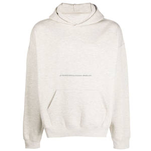 Sudaderas con capucha personalizadas para hombre, Sudadera con capucha funcional con bolsillos y hombros caídos de algodón, jersey de gran tamaño, Sudadera con capucha de peso pesado para hombre - Product Image 2