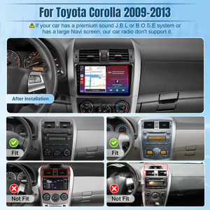 <span class=keywords><strong>Android</strong></span> 11 2 + 32 gam đài phát thanh xe cho TOYOTA COROLLA 2009 2013 Máy nghe nhạc stereo Carplay tự động đa phương tiện FM BT <span class=keywords><strong>WIFI</strong></span> GPS navigation - Product Image 5