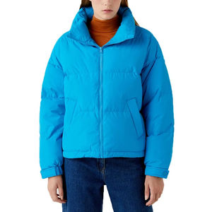 Veste d'hiver pour femmes en duvet, légère et tendance, avec capuche, vente en gros - Product Image 3