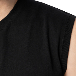 Vente en gros à prix avantageux, personnalisez votre propre logo, débardeur pour homme en coton et polyester, couleur unie, vêtements de sport pour homme - Product Image 6