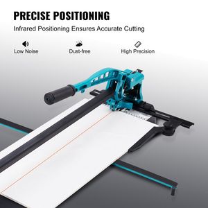 Taglierina Manuale per Piastrelle in Ceramica e Porcellana da 32 Pollici con Ruota di Taglio in Carburo di Tungsteno, Posizionamento a Infrarossi e Funzioni Antiscivolo - Product Image 4