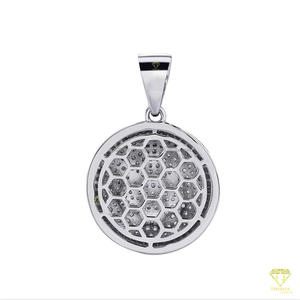 Collar de Dibujos Animados Hecho a Mano con Diamante Moissanite Premium y Plata 925 - Product Image 4