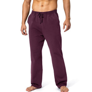 Custom Clothing Men Flare <b>Trouser</b> <b>Elastic</b> Mid Casual Comfortable Design Soft Fabric Breathable Eco-Friendly Elegant OEM Service - Product Image 1