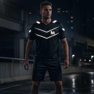 เสื้อฟุตบอลแบบซับลิเมชั่นสั่งทำพิเศษ ระบายอากาศได้ดี แห้งเร็ว ต้านเชื้อแบคทีเรีย ชุดแข่งขันฟุตบอลครบชุด ออกแบบชุดทีมของคุณเอง - Product Image 6