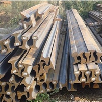 Rails en acier pour matériaux de construction en Chine, rails en acier HMS 2, rails en acier R50 R60 R65, rails en acier standard de haute qualité