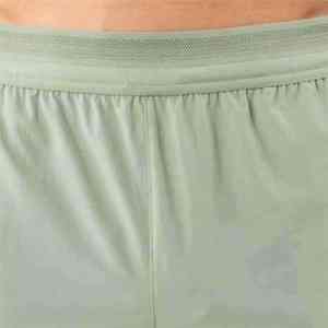 กางเกงขาสั้นกีฬาเอวกลางสำหรับผู้ชาย พิมพ์โลโก้ได้ สีพื้น ระบายอากาศได้ดี เหมาะสำหรับออกกำลังกาย วิ่ง ใส่ลำลอง ผ้าแคนวาส แห้งเร็ว - Product Image 5