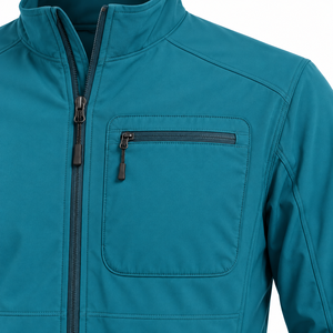 Chaqueta Softshell Ligera para Hombre, de Secado Rápido, Transpirable, Cortavientos, para Correr y Ciclismo al Aire Libre, Diseño Personalizado - Product Image 4