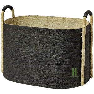 HNH Craft Eco-Friendly Customizable Seagrass Serving Tray round Woven Seagrass <b>Storage</b> Box in Various Sizes Colors and Packag - Product Image 4