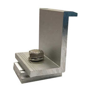 Abrazadera de extremo transparente Prosolar 42,0-42,6mm para sistema de montaje solar - Product Image 1