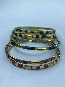 Nouveau design, bracelets en laiton et résine, bijoux faits à la main pour femmes, meilleure qualité et bracelets très vendus, bijoux pour femmes - Product Image 4