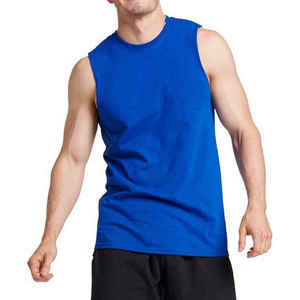 Camiseta sin Mangas de Verano para Hombre de Alta Calidad OEM, Camisetas de Gimnasio sin Mangas, Camiseta Deportiva de Moda para Hombre - Product Image 4
