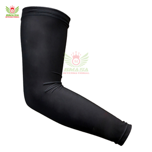 ปลอกแขนกีฬาลายพรางโลโก้แบบกำหนดเอง ป้องกันรังสียูวี ระบายอากาศได้ดี ผลิตจากผ้าฝ้ายผสมสแปนเด็กซ์ สำหรับปั่นจักรยานและบาสเกตบอล - Product Image 5