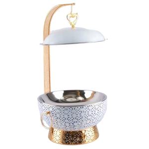 ภาชนะเก็บอาหารร้อนแบบพรีเมียมหรูหราพร้อมฝาปิดสวยงาม สำหรับเสิร์ฟอาหารที่บ้าน บุฟเฟ่ต์ และงานเฉลิมฉลอง - Product Image 2