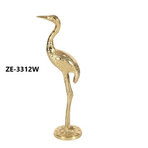 Sculpture en métal artisanale, figurine de danseuse abstraite, art décoratif moderne pour hall d'hôtel, or de haute qualité - Product Image 1