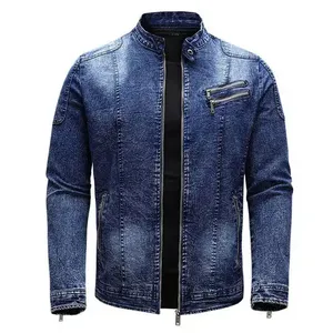 Rugged and Stylish <b>Men</b> <b>Denim</b> <b>Jackets</b> Wholesale Durable Custom Made Outerwear - Product Image 6