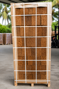 Bloc de tourbe de coco 5 kg, expansion 21 gallons, faible EC 0,5 MS/cm, 6 mm, triple lavage, palettisé, 20 palettes, prix FOB/CIF - Product Image 6