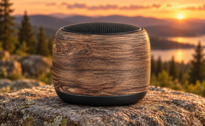 Película Hidrográfica con Diseño de Madera Oscura para Linternas de Camping Personalizadas, Altavoces, Linternas, Neveras Portátiles - Product Image 4