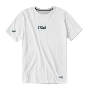 เสื้อยืดผสมผสานสามวัสดุรีไซเคิลรักษ์โลก เนื้อผ้านุ่มยั่งยืน ผลิตจากผ้าฝ้ายออร์แกนิก โพลีเอสเตอร์รีไซเคิล และเรยอน - Product Image 1