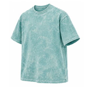 Camiseta Premium de Gran Tamaño, 100% Algodón, Lavado Ácido, Estilo Urbano, OEM ODM, Personalizable, Ecológica, de Secado Rápido - Product Image 2