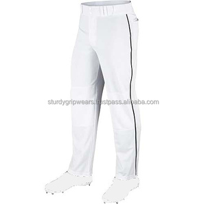 Pantalons de baseball athlétiques de haute qualité, personnalisés, respirants, entièrement imprimés par sublimation, 100% polyester, vêtements d'équipe professionnels, OEM - Product Image 3