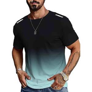 Camiseta gráfica con letras y estampado de moda, camiseta con cuello redondo - Product Image 1