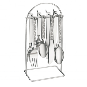 Ensemble de couverts en métal design fait à la main maison hôtel restaurant vaisselle traiteur service couverts ensembles de couverts - Product Image 6