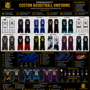 Conjunto de Uniforme de Baloncesto Personalizado en Negro y Amarillo, Sublimado, sin Mangas, Ropa Deportiva, OEM, ODM - Product Image 4
