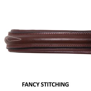 Brida de cuero para caballo / Brida hecha a mano de cuero genuino, perfecta para su caballo. Mayorista de productos ecuestres personalizados. - Product Image 3