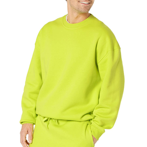 Pull à col rond unisexe, imprimé, tricoté, en molleton, coupe classique, décontracté, pour l'hiver, manches longues, 100% coton, respirant - Product Image 1