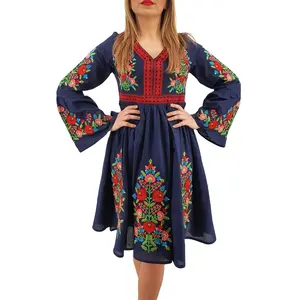 Antique Afghani Vintage Banjara Dress With Hand Embroidery On It Bohemian Unique Dress