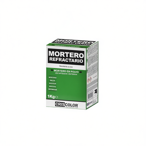 Criscolor Mortaio Refrattario in Polvere 1Kg Resistente al Calore per Uso Interno ed Esterno - Product Image 2