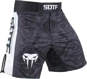 กางเกงชกต่อสู้ 2-in-1 BJJ MMA กางเกงชกต่อสู้พร้อมซับในรัดรูปในตัว สำหรับกีฬากราปลิง, บราซิลเลียนยิวยิตสู, กางเกงโนกิ - Product Image 2