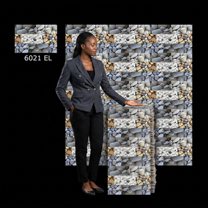 Carreaux muraux numériques en céramique émaillée brillante à motif brique de luxe pour salle de bain, finition extérieure, 250x375mm - Product Image 2
