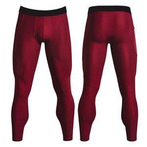 Leggings Deportivos Elásticos de Corte Regular para Hombre, Diseñados para Entrenamiento con Pesas y Sesiones de Gimnasio, en Venta - Product Image 3