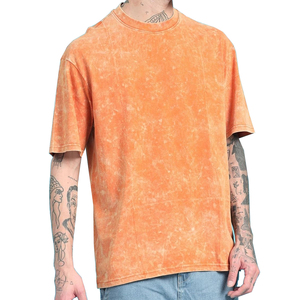 T-shirts en coton pour hommes, vêtements décontractés d'été, tissu doux et respirant, col rond, manches courtes, confortables pour tous les jours, en vente. - Product Image 3