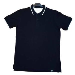 เสื้อกอล์ฟผู้ชายแบบถักเนื้อผ้าทึบ รุ่นใหม่ปี 2024 ขายส่ง รับสกรีนโลโก้ สำหรับฤดูร้อน - Product Image 5