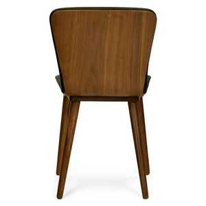 เก้าอี้ทานข้าวไม้สักแท้คุณภาพสูง พนักพิงเบาะนั่งหุ้มเบาะบาง  รักษาสิ่งแวดล้อม เฟอร์นิเจอร์ทันสมัยสำหรับร้านอาหารและโรงแรม - Product Image 5