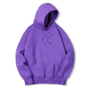 Sudaderas con Capucha Personalizadas al por Mayor para Hombre, Sudaderas de Algodón y Felpa, Sudaderas con Capucha de Color Sólido Simple para Hombre - Product Image 1