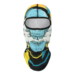 Masque Balaclava personnalisé, couvre-visage en tissu polyester extensible, respirant, léger, confortable, pour les sports de plein air, OEM - Product Image 3