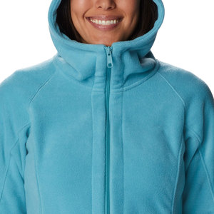 Veste polaire zippée intégrale pour femme, col montant, chaude, coupe ajustée, décontractée, pour l'extérieur, sweat-shirt d'hiver, sweat à capuche thermique pour femme - Product Image 6