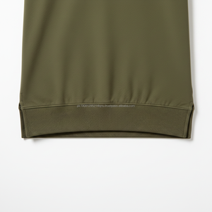 Camisa Premium al por Mayor REAC READY INDUSTRY para Hombre, con Logotipo Frontal, Tejido de Punto, Spandex/Algodón Piqué, 180g, Manga Corta, Transpirable, Color Oliva - Product Image 6