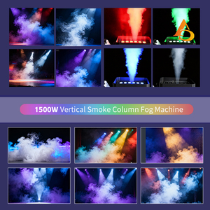 เครื่องพ่นควันแนวตั้ง 3000W พร้อมไฟ LED ควบคุมด้วยรีโมท สำหรับงานอีเว้นท์ สร้างเอฟเฟกต์แสงสี - Product Image 2