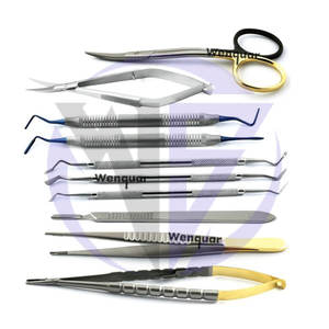 Juego de Instrumentos para Microcirugía, Instrumentos de Acero Inoxidable de la Mejor Calidad, CE - Product Image 2