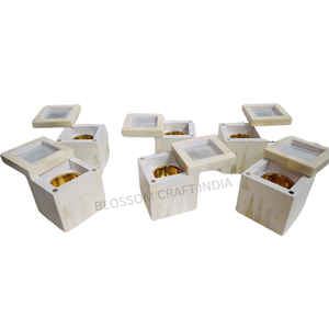 Incrustation d'os élégant Mubkhar / Bakhoor brûleur avec incrustation de nacre encensoir fait main pour la revente à Dubaï et en Corée du Sud à le prix le plus bas - Product Image 1