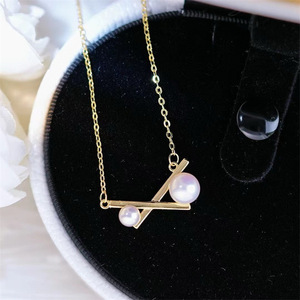 สร้อยคอมุกธรรมชาติเทียนเทียนซิง ขนาด 3.5-4 มม. และ 7.5-8 มม. ขายตรงจากผู้ผลิต พร้อมกล่องของขวัญ - Product Image 2