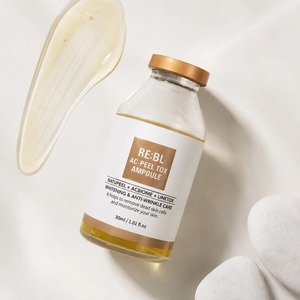 Ampolla Profesional para Exfoliar la Piel, Refinar los Poros, Eliminar la Piel Muerta y Controlar la Grasa, 30 ml, Ampolla Exfoliante REBL AC, Ampolla Tox - Product Image 5